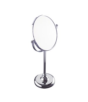 Laid-on magnifying mirror