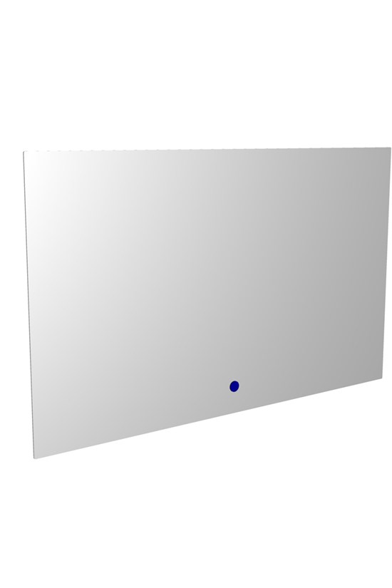 Rectangular backlit mirror 100x60