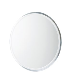 Round bevelled mirror