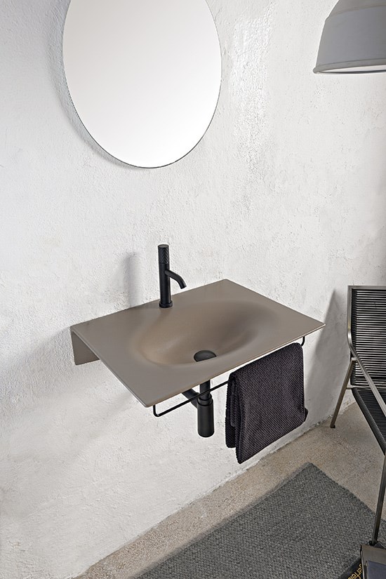 Wall-mounted washbasin 60,5 x 46 cm 