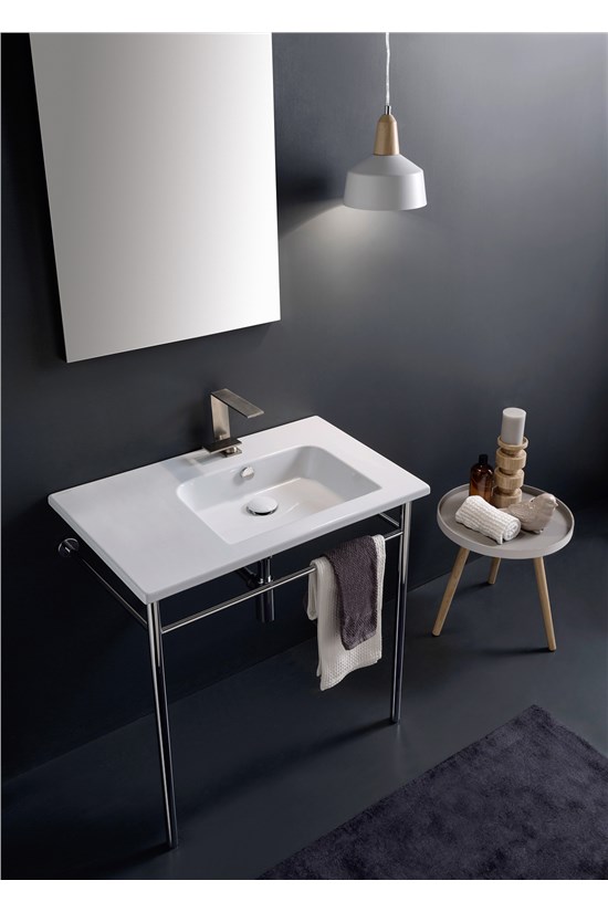 Wall-mounted washbasin 82,5 x 47