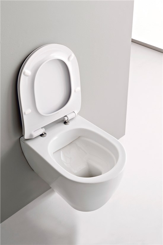 Wall-mounted WC Moon Clean Flush