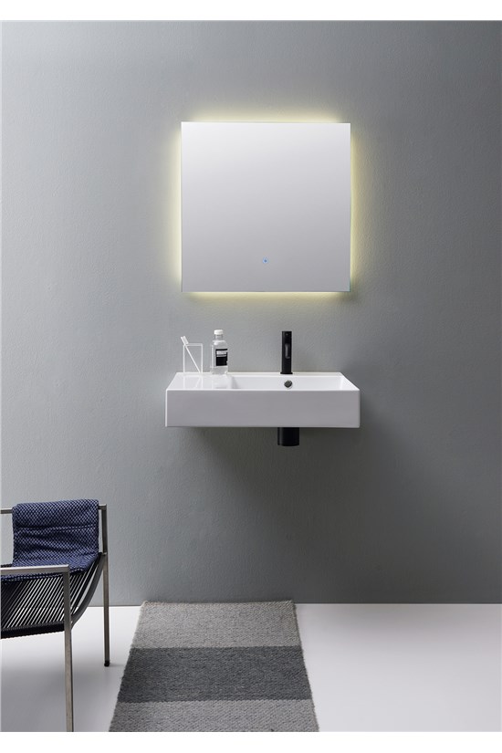 Wall-mounted washbasin 80 x 53,5 cm
